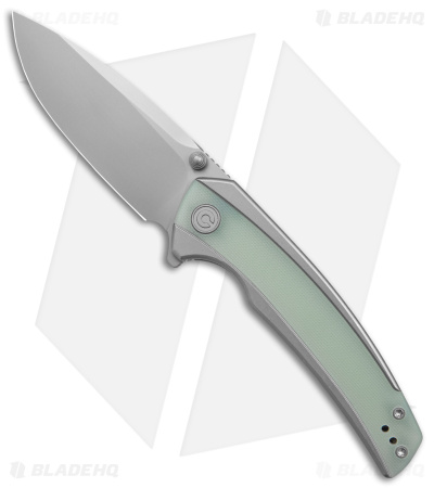 CIVIVI Teraxe Frame Lock Knife Jade G-10/Steel (3.5" Bead Blast) C20036-2