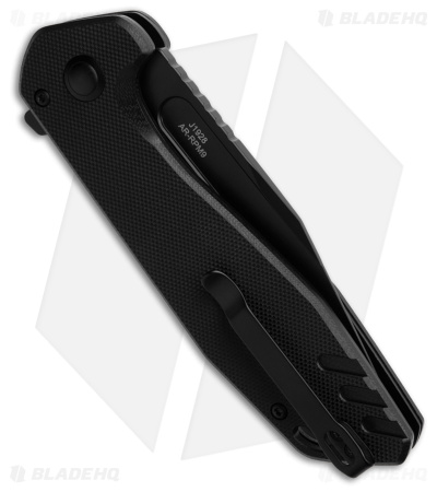 CJRB Cutlery Riff Button Lock Knife Black G-10 (3.5" Black)