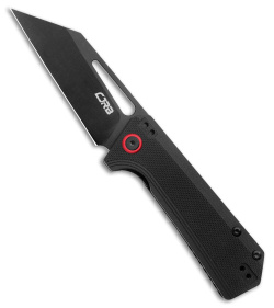 CJRB Ruffian Liner Lock Knife Black G-10 (3.25" Black PVD)