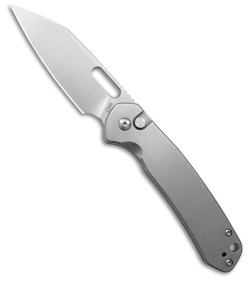 CJRB Cutlery Pyrite-Alt Wharncliffe Button Lock Knife SW Steel (3.1" SW)