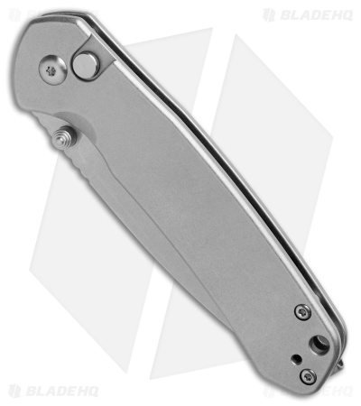 CJRB Pyrite Button Lock Knife Steel (3.1" Stonewash AR-RPM9)