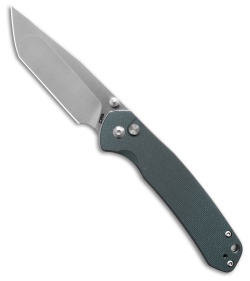 CJRB Pyrite Knife | Gray G-10 + Satin Tanto