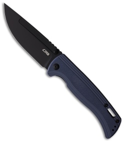 CJRB Cutlery Resource Liner Lock Knife Gray G-10 (4.18" Black AR-RPM9)