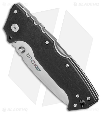 Cold Steel AD-10 Lite Tanto Tri-Ad Lock Knife Black GFN (3.5" Satin)