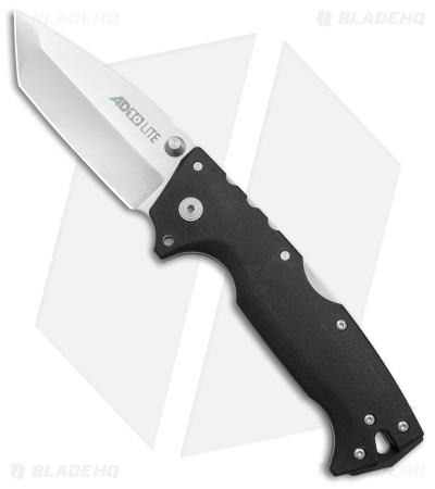 Cold Steel AD-10 Lite Tanto Tri-Ad Lock Knife Black GFN (3.5" Satin)