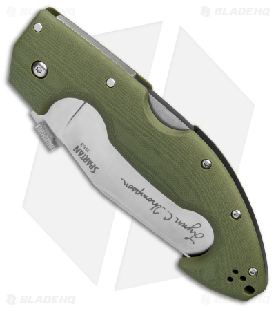Cold Steel Lynn Thompson Signature Spartan Tri-Ad Lock Knife Serr (4.5" S35VN)
