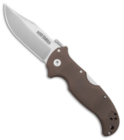 Cold Steel Bush Ranger Tri-Ad Lock Knife FDE G-10 (3.5&quot; Satin S35VN) 31A | 90505