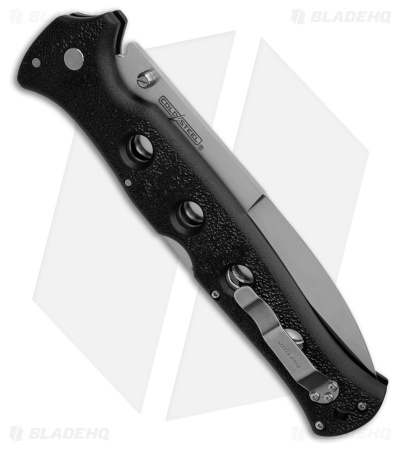 Cold Steel Counterpoint XL Tri-Ad Lock Knife Black (5.63" Satin Serrated) 