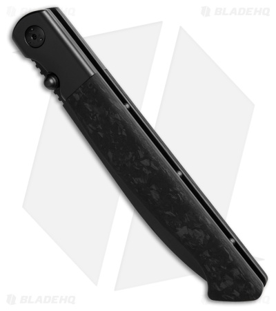 Cold Steel Drop Point Specter Liner Lock Knife Black Carbon Fiber (3.8" Black)