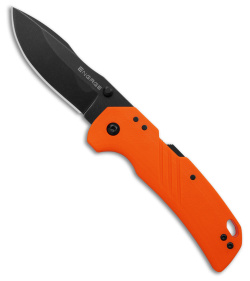 Cold Steel Engage Drop Point ATLAS Lock Knife Blaze Orange GFN (3" Black ) 4116S