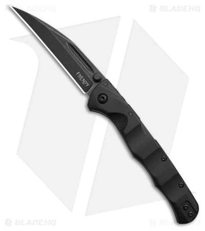Cold Steel Frenzy Tri-Ad Lock Knife Black G-10 (3.5" Black) CS-FL-35FRN-BKBK