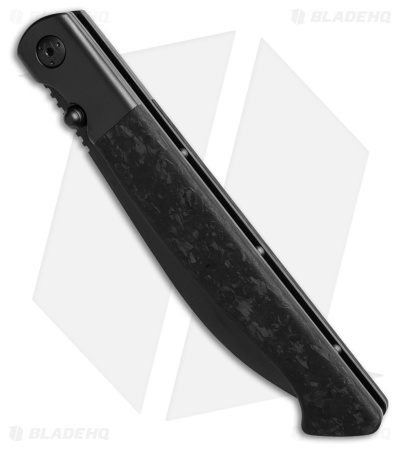 Cold Steel Hawkbill Specter Liner Lock Knife Black Carbon Fiber (3.8" Black)