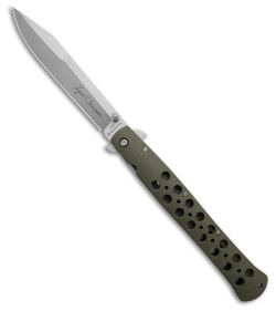 Cold Steel L Thompson Signature Ti-Lite VI Knife Green G-10 (6" Satin)