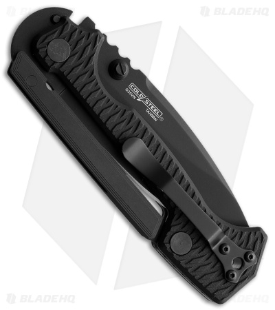 Cold Steel Demko AD-15 Scorpion Lock Knife Black G-10 (3.5" Black) 