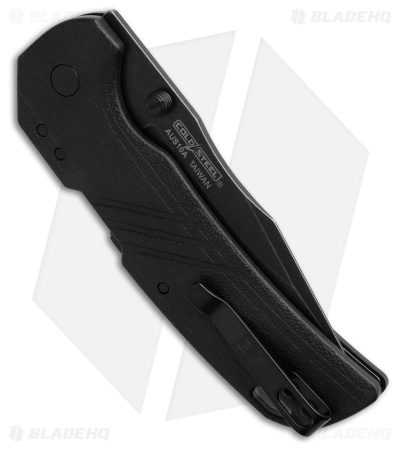 Cold Steel Engage ATLAS Lock Knife Clip Point Black GFN (3.1" Black SW AUS-10A)