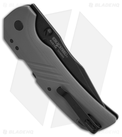 Cold Steel Engage Clip Point ATLAS Lock Knife Gray (3" Black ) AUS-10A