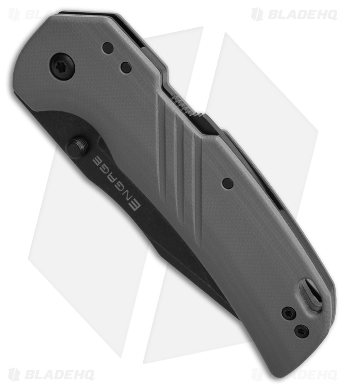 Cold Steel Engage Clip Point ATLAS Lock Knife Gray (3" Black ) AUS-10A