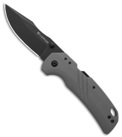 Cold Steel Engage Clip Point ATLAS Lock Knife Gray (3" Black ) AUS-10A