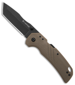 Cold Steel Engage Tanto ATLAS Lock Knife Tan FDE GFN (3" Black SW) 4116SS