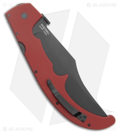 Cold Steel Espada XL Lockback Knife Ruby Red G-10 (7.5" Black)
