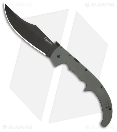 Cold Steel Espada XL Tri-Ad Lock Knife Gray G-10 (7.5" Black)