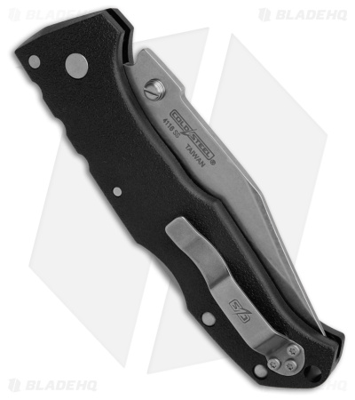 Cold Steel Pro Lite Clip Point Tri-Ad Lock Knife Black GFN (3.5" SW) CS-20NSC