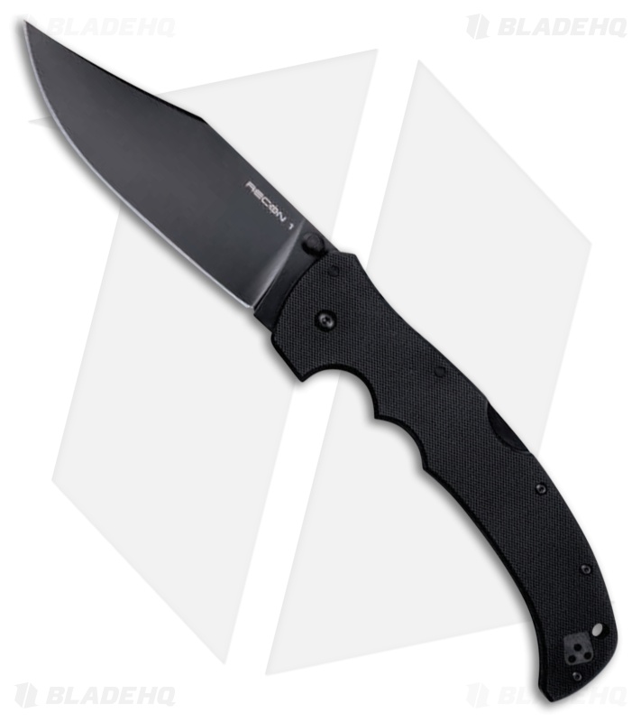 Cold Steel Recon 1 XL Black G-10 Clip Point Black PVD CTS XHP