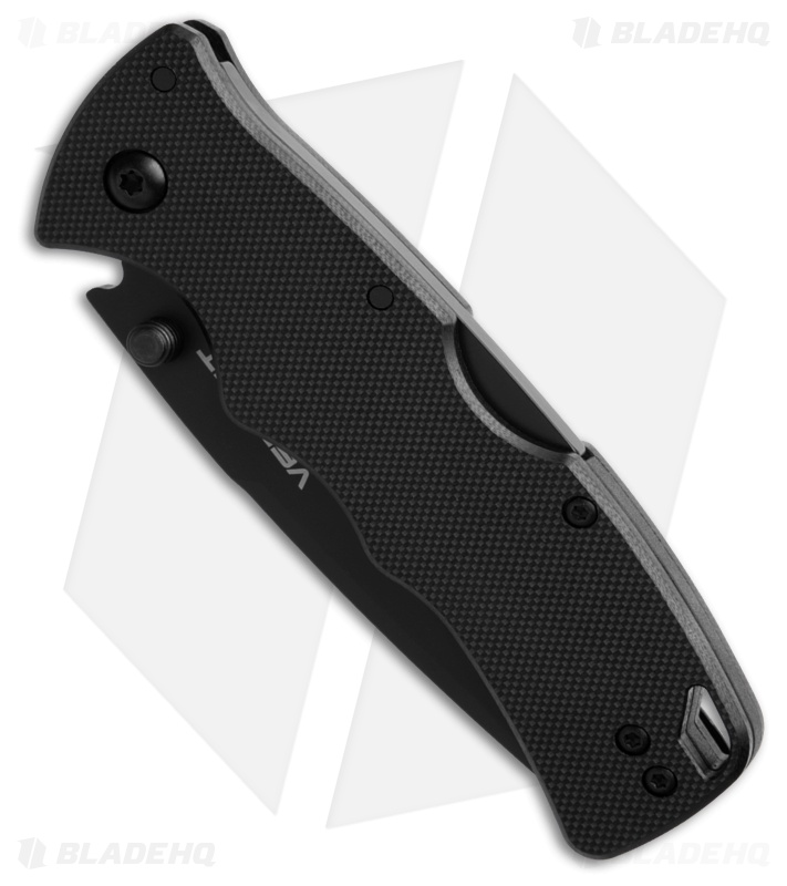 Cold Steel Verdict Spear Point Tri-Ad Lock Knife Black G-10 (3" Black) AUS-10A