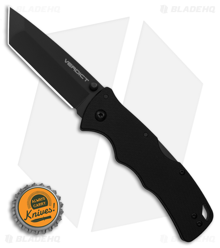 Cold Steel Verdict Lock Knife Black (3