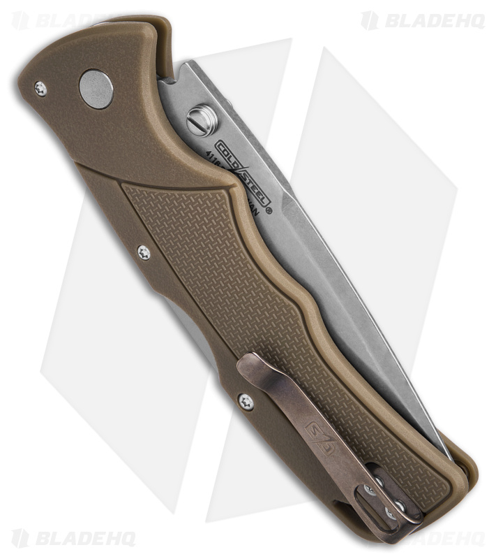 Cold Steel Verdict Tri-Ad Lock Knife Spear Point FDE GFN (3" SW)