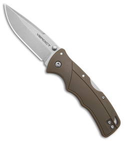 Cold Steel Verdict Tri-Ad Lock Knife Spear Point FDE GFN (3" SW)