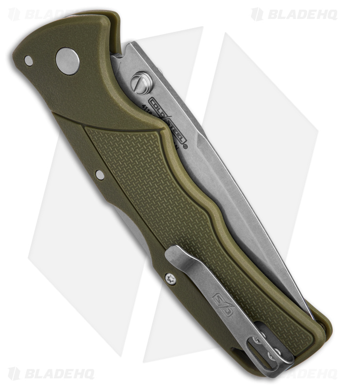 Cold Steel Verdict Tri-Ad Lock Knife Spear Point OD Green GFN (3" SW)
