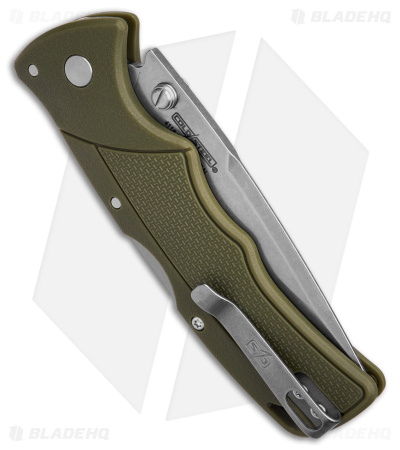 Cold Steel Verdict Tri-Ad Lock Knife Spear Point OD Green GFN (3" SW)