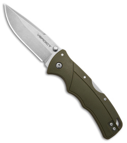 Cold Steel Verdict Tri-Ad Lock Knife Spear Point OD Green GFN (3" SW)