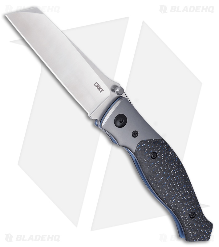 CRKT Alan Folts Obverse Liner Lock Knife Carbon Fiber (3.4" Satin)