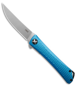 CRKT Kalbi Liner Lock Knife Blue Aluminum (3.3" Satin)