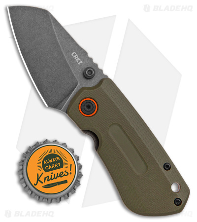 CRKT Schwarz Overland Compact | Frame Lock Knife | OD Green