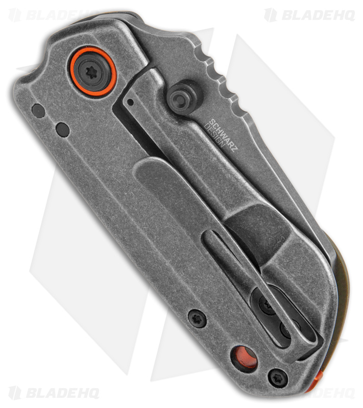 CRKT Schwarz Overland Compact | Frame Lock Knife | OD Green