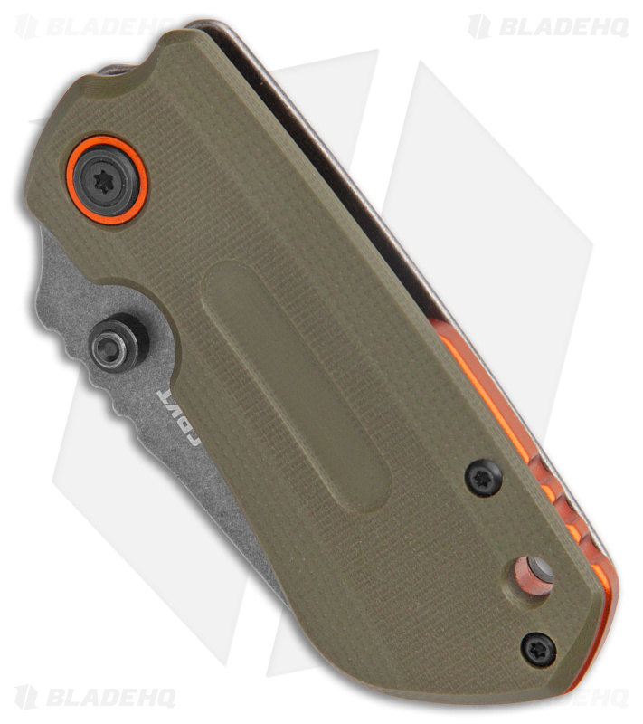 CRKT Schwarz Overland Compact | Frame Lock Knife | OD Green