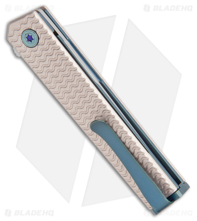 CRKT CEO Microflipper Liner Lock Knife Aluminum (2.36" Satin)