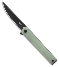 CRKT Limited Edition CEO Compact Knife Jade G-10 (2.61" Black ) *DISC*