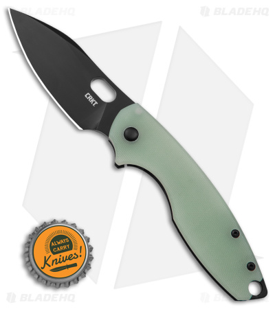 CRKT Limited Release Pilar III Frame Lock Knife Jade G-10 (3" Black D2)