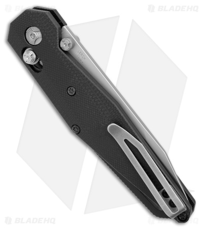 CRKT LCBK Crossbar Lock Folding Knife G-10 Black (3.4" Bead Blast) 3830