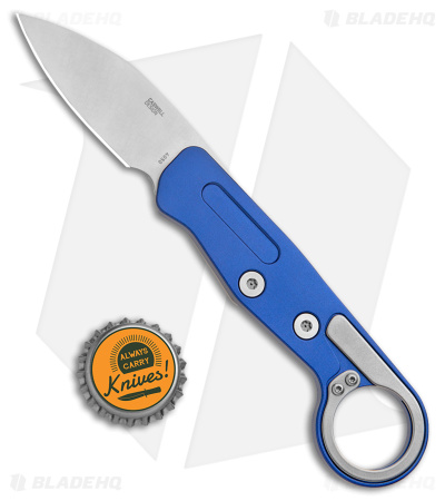 CRKT Provoke EDC Kinematic Morphing Karambit Blue Aluminum (2.56" SW)