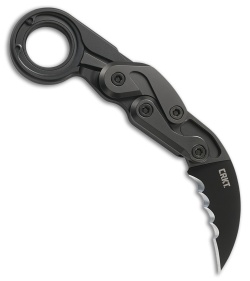 CRKT Provoke Kinematic Morphing Karambit Folding Knife (2.4" Serr) 4040V