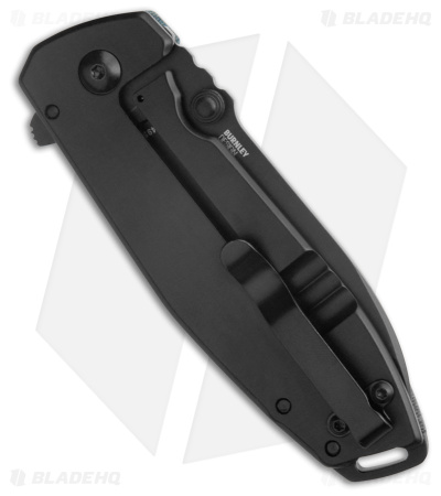 CRKT Burnley Squid XM Denim Micarta Manual Flipper Frame Lock (2.95" Black)