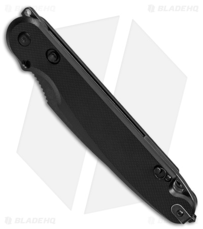 Daggerr Knives Parrot Liner Lock Knife Black G-10 (4.75" Black SW) 