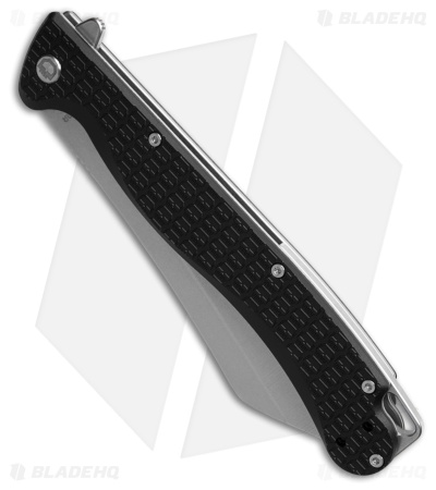 Daggerr Knives Tesak Liner Lock Knife Black FRN (5" Stonewash)