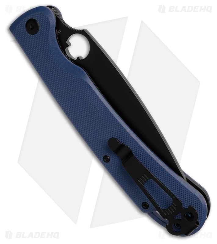 Daggerr Zhalo XL Liner Lock Knife Blue G-10 Black D2