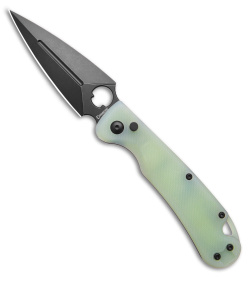 Daggerr Knives Arrow Automatic Knife Jade G-10 (3.5" Black D2)